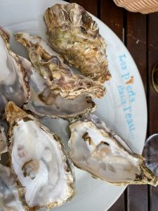 Les pieds dans l'eau